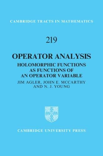 Operator analysis hilbert - operator, analysis: