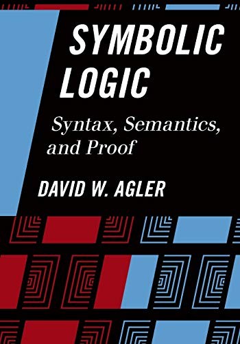 Symbolic logic by agler - symbolic, logic.by