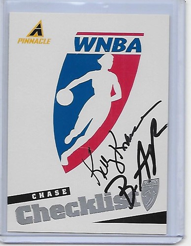 Scheda basket auto wnba - auto,