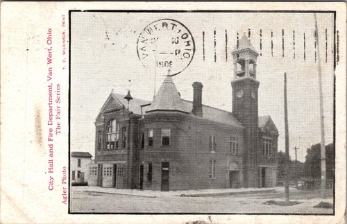 1908 van wert - 1908, municipio