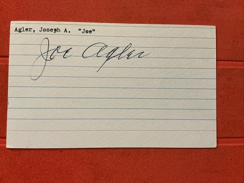 Joe agler mlb - joe,